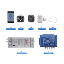 Sauna Steam Generator 2.8KW Wall Mounted Style Shower Cabinet Cabin Steam Bath Sauna Generator for Home Spa Bath Sauna Accessories