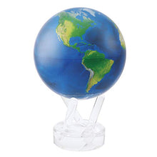 MOVA 8.5" Natural Earth Globe Blue Various Shades
