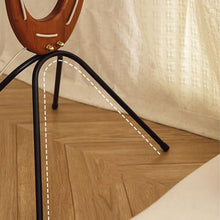 ZHONGCHENGWU Floor Lamp Modern Wood Floor Lamp with Side Table,Living Room Standing Light with Shelves