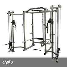 Valor Fitness Cable Crossover & Lat Pull Power Rack Bundle - BD-11BCCL Power Rack w/ Cable Crossover & Lat Pull