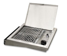 Broilmaster DPA150 15 000 Btu Blue Flame LP Side Burder with Conversion