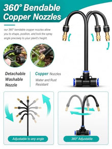 ZAQYCM Misting System for Plants, Irrigation Systems for Yard/Raised Bed
