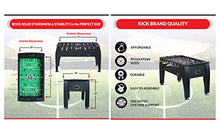 KICK Legend 55" Foosball Table Jet Black