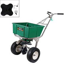 Lesco High Wheel Walk-Behind Fertilizer Spreader with Ultra Spreader Repair Kit Bundle
