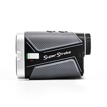 SuperStroke Golf TXr-1000 Slope Laser Rangefinder Rechargeable 1000+ Yard Range 7X Magnification Magnetic Cart Mount Black/Gray