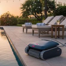 BWT myPOOL GO X Robotic Pool Vacuum, Lightweight Automatic Pool Vacuum Robot with Gen Core 7 Smart Navigation, Anti-Tangle Cable, Single Fine Filter, for Inground & Above Ground Pools Up to 49ft