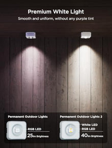 Govee Permanent Outdoor Lights 2, 150ft RGBIC Outdoor Lights with 100 Modes