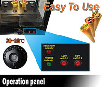 TXMACHINE 3000W pizza cone machine 2000W Pizza Oven pizza 600W display warmer with 12 holes (display warmer, 220V/50HZ)