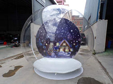 YuaZoHou Inflatable Snow Globe Tent 2.8m with Blower White
