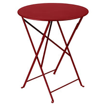 Fermob Bistro 24" Round Table - Chili Red