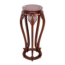 ZOCWJK Plant Stand Vase Display Stands Wooden Vase Base, Display Stand Flower Shelf Elm Flower Shelf Floor-Standing Living Room Shelf Chinese Antique Shelf,C