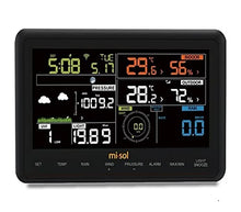 JDXQBLD Weather Station, Wireless Weather Station Weather Forecast Connect to Upload Data to Web Underground