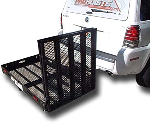 Scooter Wheelchair Carrier Loading Ramp for Mobility Electric Trailer Hitch 500#
