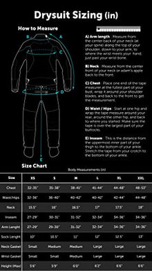 Level Six Cronos Semi-Dry Suit Molten Lava S