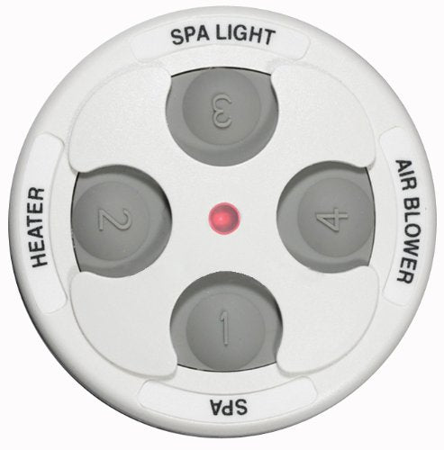 Zodiac 7443 1-Inch to 1-1/2-Inch White 4 Function SpaLink Remote Replacement for Zodiac Jandy AquaLink RS Control System, 150-Feet