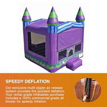 JumpOrange Mermaid Commercial Bounce House 13x13 with Blower
