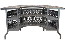 Patioland Elizabeth Outdoor Party Bar Cast Aluminum (Bar Table only)