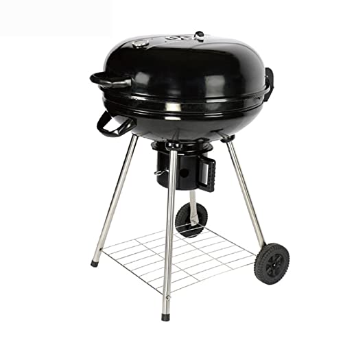 MZGYYD Portable Kettle Charcoal Grill,BBQ Grill with Temperature Control, Two Wheels for Outdoor Picnic Patio Backyard Camping