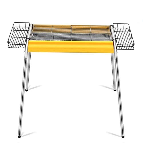 BBQ Grill Outdoor Barbecue Charcoal Grill Stainless Steel Portable BBQ Grill for Outdoor Cooking Camping Picnics