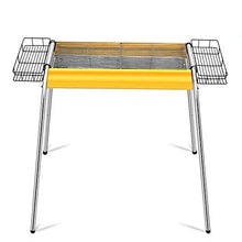 BBQ Grill Outdoor Barbecue Charcoal Grill Stainless Steel Portable BBQ Grill for Outdoor Cooking Camping Picnics