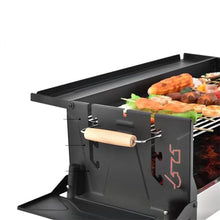 HBJWOV Barbecue Rack Outdoor Stainless Steel Barbecue Stove Home Camping Folding Carbon Oven