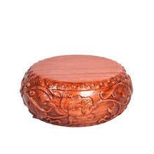 QUANGJN Pcs Plants Saucers Base Flower Bonsai Ornament Base Solid Wood Stand Plant Pot Saucers,