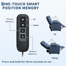 GarveeHome Oversized Electric Power Recliner Chair for Adults Memory Remote