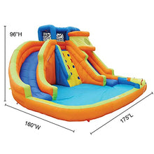 BANZAI Drop Zone Inflatable Water Park Multi