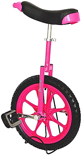 JINCAN 16-inch wheelbarrow is suitable for children, wheeled wheelbarrow with anti-skid tires and adjustable release saddle, outdoor sports and fitness exercises