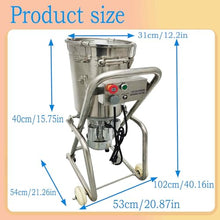 BEILOCKERY 110V 32L Meat and Vegetable Blender Silver