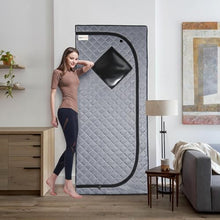 Sauna, Full-Body Home Steam Bath with 4L Steam Pot, Anti-Dry Burning and Automatic Power-Off Functions to Help Refresh and Improve Overall Health.