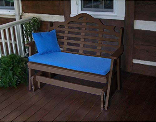 A&L Furniture Company Marlboro Recycled Plastic 4ft Glider Chair - Lead TIME to Ship 4 Weeks