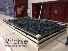 RaceCityFoam Flame Retardant Pit Foam Blocks Charcoal 960 pcs