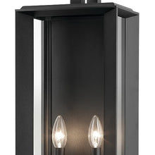 Kichler Kroft 2-Light Textured Black Outdoor Wall Light
