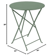 Fermob Bistro 24" Round Table - Cactus