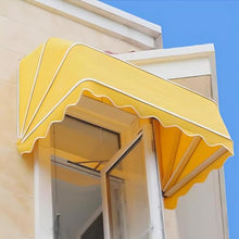 MXJCKSOQ Retractable Outdoor Sun Shade Canopy for Doors & Customizable Patio Umbrella Awning for Garden UV Protection Weather-Resistant Easy Install,Giallo-90x30x30cm