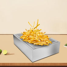 Acivirdde French Fries Dump Station Oil Filters Tray Fried Food Oil Filtering Removable Potato Chips Container Fryer Basket for Kitchen