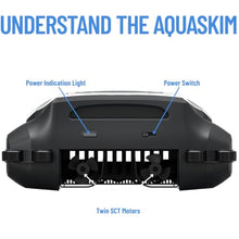 AquaSkim App-Controlled Solar Pool Surface Skimmer – Smart Robotic Cleaner with Built-in Wi-Fi, Type-C Charging, Auto-Clean & Ultrasonic Sensors – for Salt & Chlorine Pools