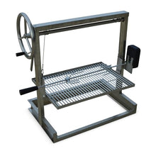 Firebuggz Santa Maria Grill with Adjustable Rotisserie Kit for Outdoor BBQ