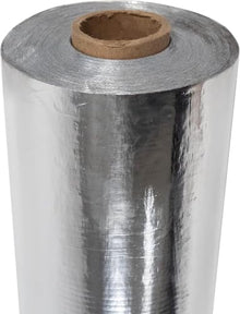 TWCUSEP Pure Aluminum Solid Radiant Barrier 4' x 1000' (4000 Square Feet), Non-Perforated Insulation Roll, Reflective Vapor Barrier Sauna Increase Energy Efficiency (Class 1 Class A ASTM Fire Rated)
