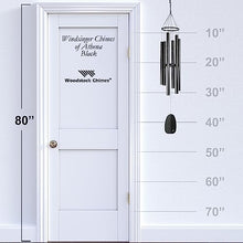 Woodstock Chimes Windsinger Chimes of King David 88'' Silver