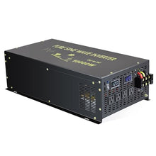 10000W Pure Sine Wave Power Inverter Solar Generator DC AC Converter Control 12/24/36/48V DC to 110V/120V/220V/230/240VAC(36V,100V,U.K)
