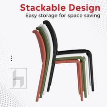 Costaelm Sunshine 3-Piece Outdoor Patio Bistro Balcony Furniture Set with Stackable Chairs, Olive Green