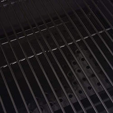Outdoor Charcoal Barbecue Grill with Bottom Shelf and 2 Wheels, Heavy-duty Smoker Grill, Steel BBQ Stand for Picnics Parties Outings 50" x 25.2" x 49.2"