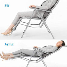 YYBOES Sun Loungers,Heavy Duty Sun Lounger Chair Garden Furniture,Camping Garden Deck Chairs Folding Recliner Reclining Waterproof Chaise Loungers Metal for Outdoor Office Needed