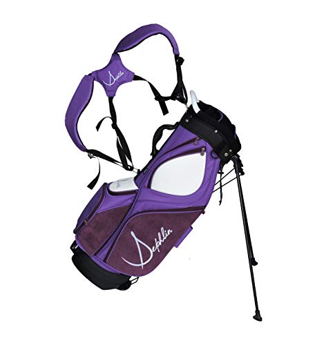 Sephlin - Sephlin Ultra Lite Womens Golf Bag 34" Stand Tall Pink White Purple Silver Gray