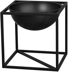 MIIKHI Plant Stands,I Flower Stand,Indoor Balcony Multi Storey Flower Pot Shelves Living Room Shelfnishings/Black/14Cm