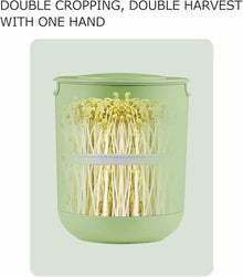 IGZVMBO Germination Jar Indoor House Plants Wheat Grass Tool Trays Starter Sprouts Sprouter Beans Plant Germination Equipment Tray Sprout Kit Appendix Fully A