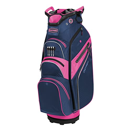 Datrek Lite Rider Pro Cart Bag Navy/Pink/Silver
