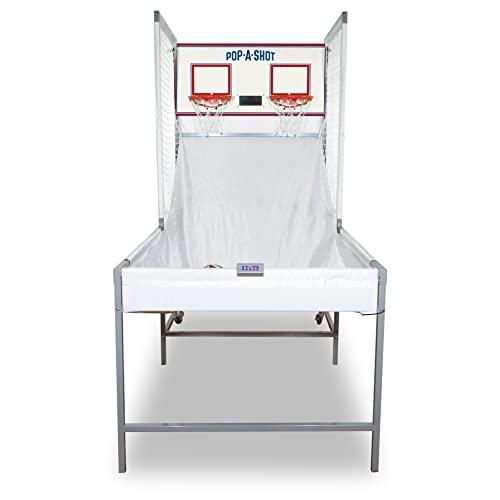 Pop-A-Shot Pro Dual Shot Arcade Basketball White